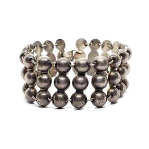 Old Mexico 925 Sterling Silver Hemisphere Bracelet